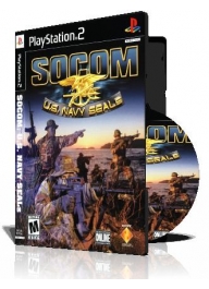 SOCOM U.S. Navy SEALs با کاور کامل و قاب وچاپ روی دیسک